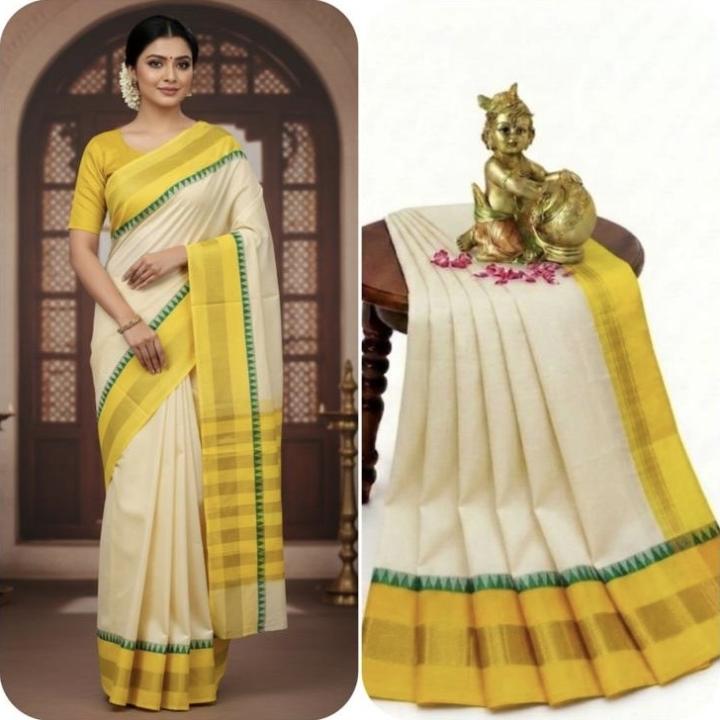 Semi silk classic kerala saree