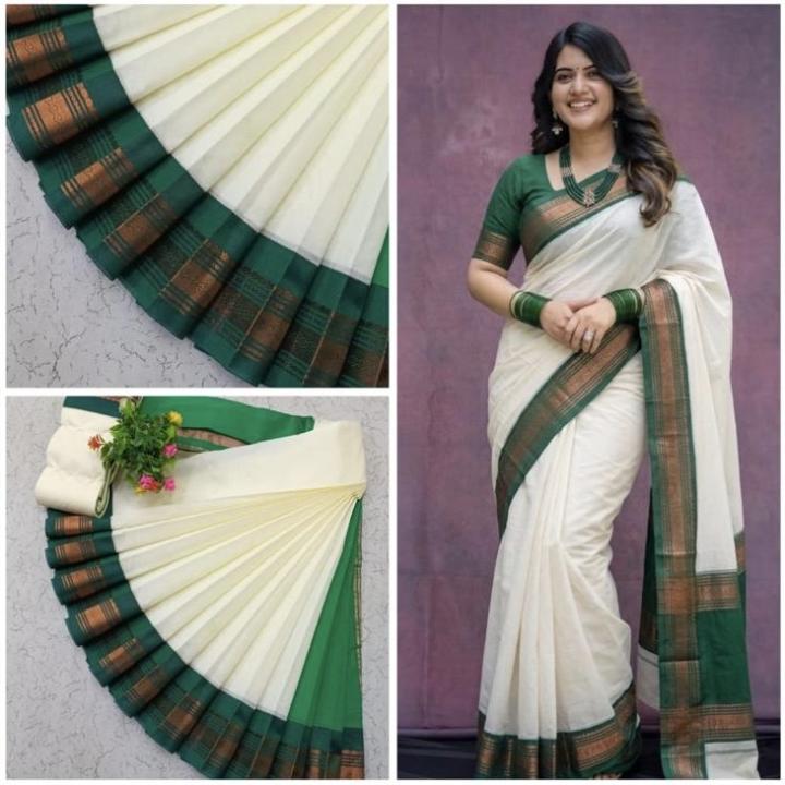Semi silk classic kerala saree