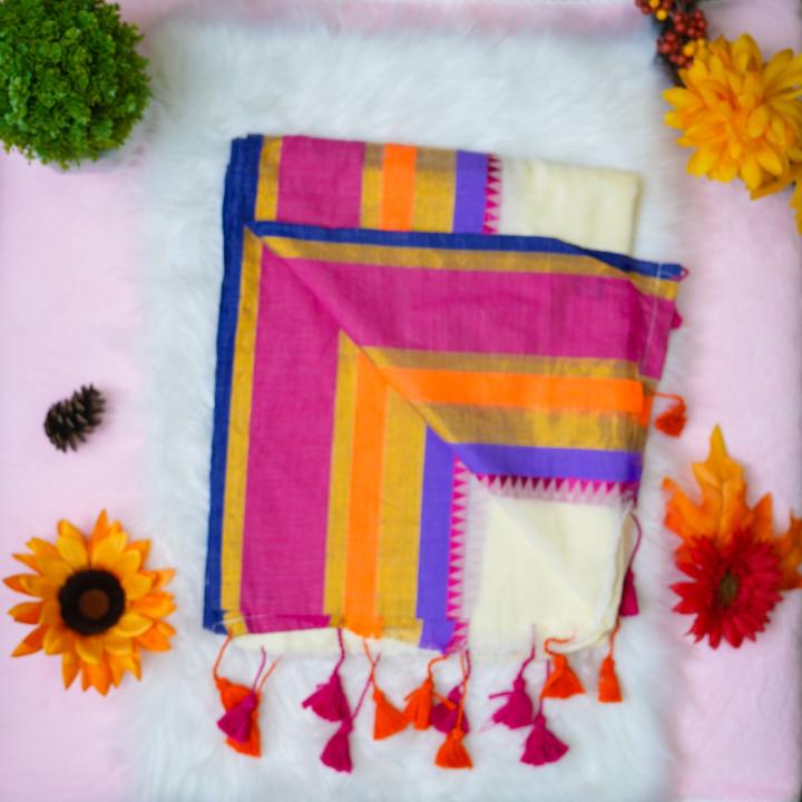 Mulcotton kerala saree 120 count