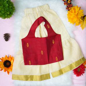 4 yr old - Kids onam collection - Pant and top