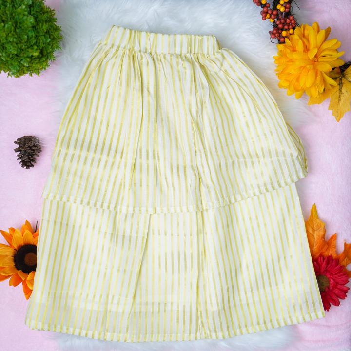 5 yr old - Traditional kerala pattupaavada and blouse