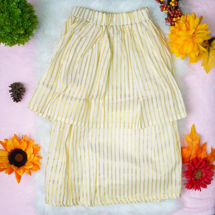 5 yr old - Traditional kerala pattupaavada and blouse