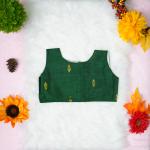 4 yr old - Traditional kerala pattupaavada and blouse with lining
