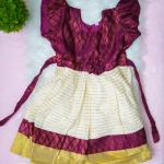 2 yr old - Rose onam froak with lining